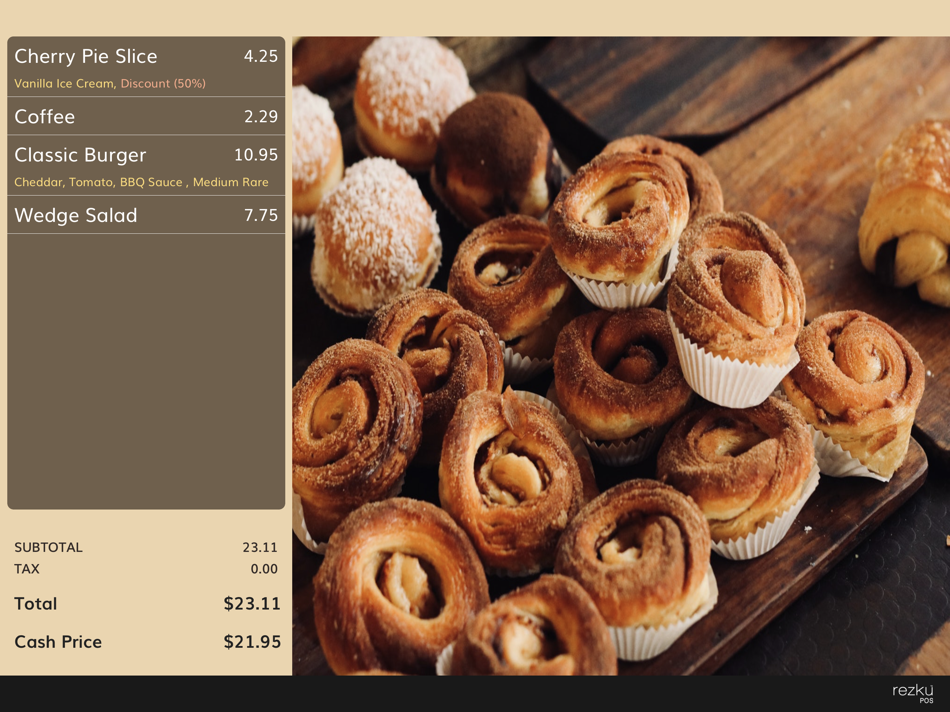 #1. Rezku Customer Facing Display (iOS) 由: Guest Innovations, Inc.
