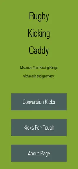 Game screenshot Rugby Kicking Caddy apk