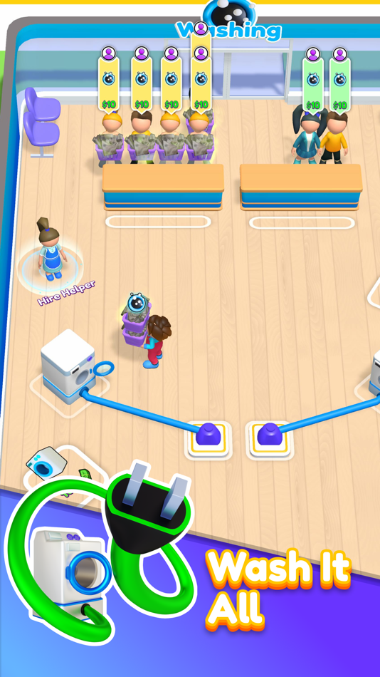 #5. Washeteria 3D (iOS) 由: Ezgi Evrensel