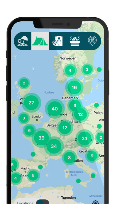 The NATURISM app Screenshot