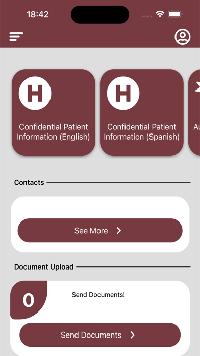 Shaw Injury App Screenshot