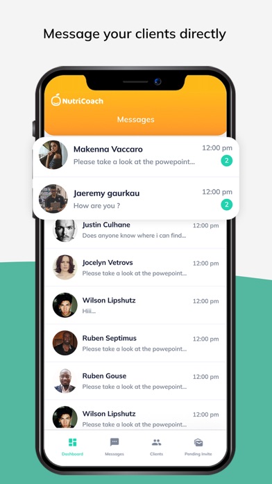 NutriCoach Professionals Screenshot