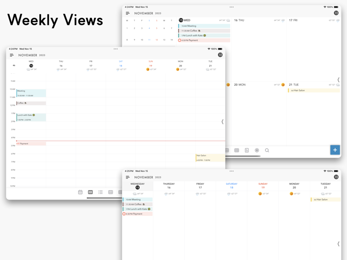 Across Modern Calendar