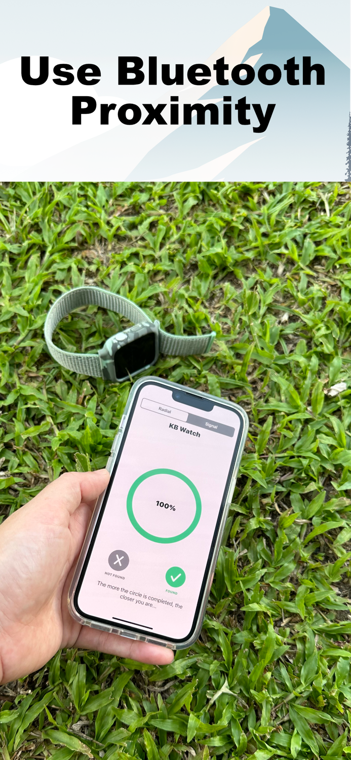 Finder for Lost Fitness Band