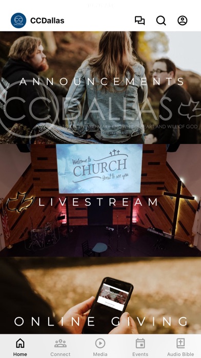 Calvary Chapel Dallas Screenshot
