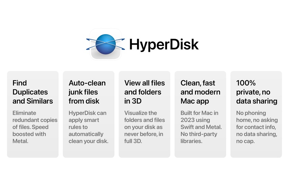#7. HyperDisk (macOS) Με: Rayner Software LLC