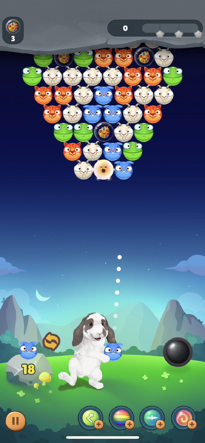 Bubble Shooter- Bini the Bunny