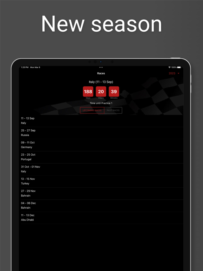 Formula Calendar 2024