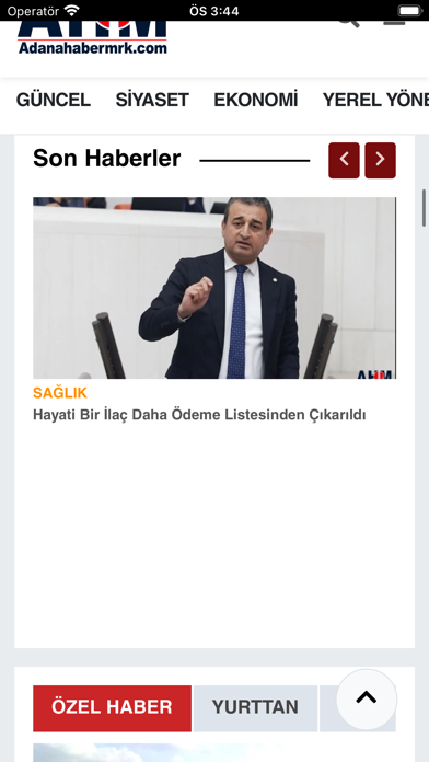 Adana Son Dakika Haberleri Screenshot
