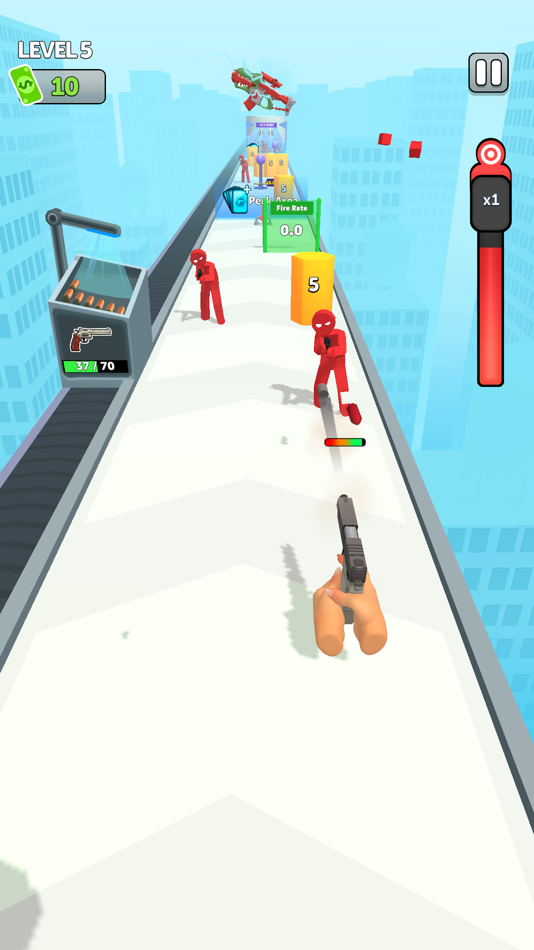 #7. Gun Slider (iOS) 由: Ozgur Taskin