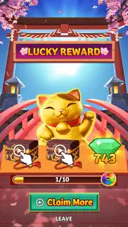 lucky cat: japanese slots iphone screenshot 2
