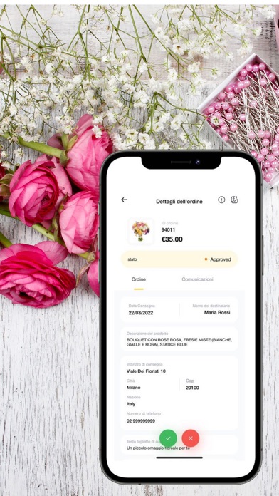 App Wineflowers for Florists Screenshot