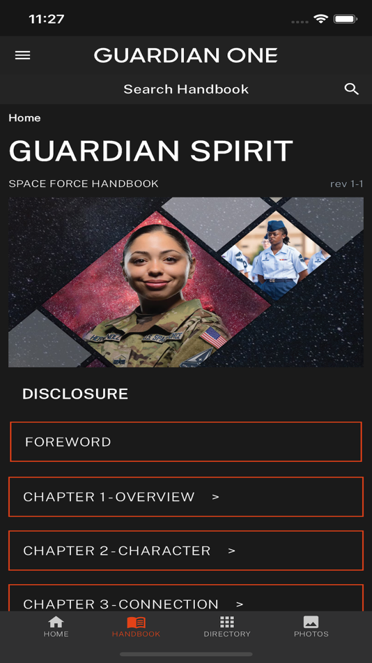 #1. USSF Guardian One (iOS) By: USAF-BESPIN