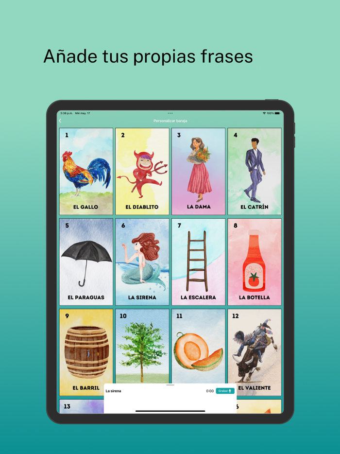 Baraja Divertida Lotería