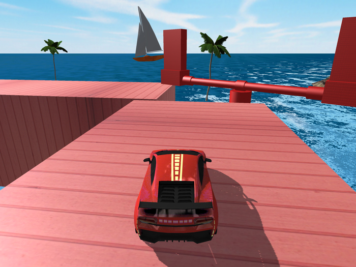 Impossible Vertical Ramp