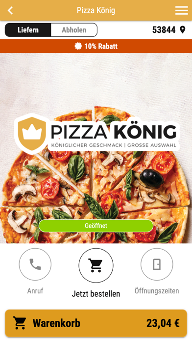 Pizza König Screenshot