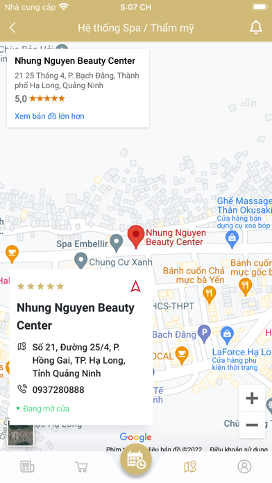 Nhung Nguyen Beauty Center Screenshot