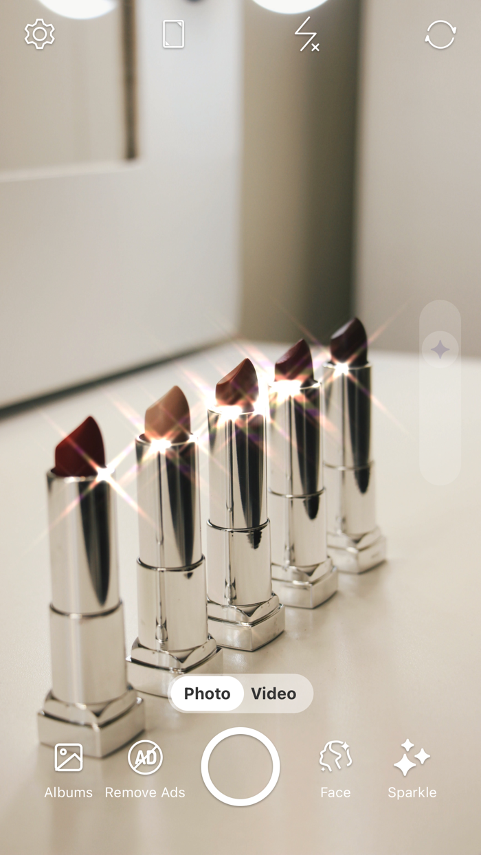 Sparkle Cam - Glitter Effect