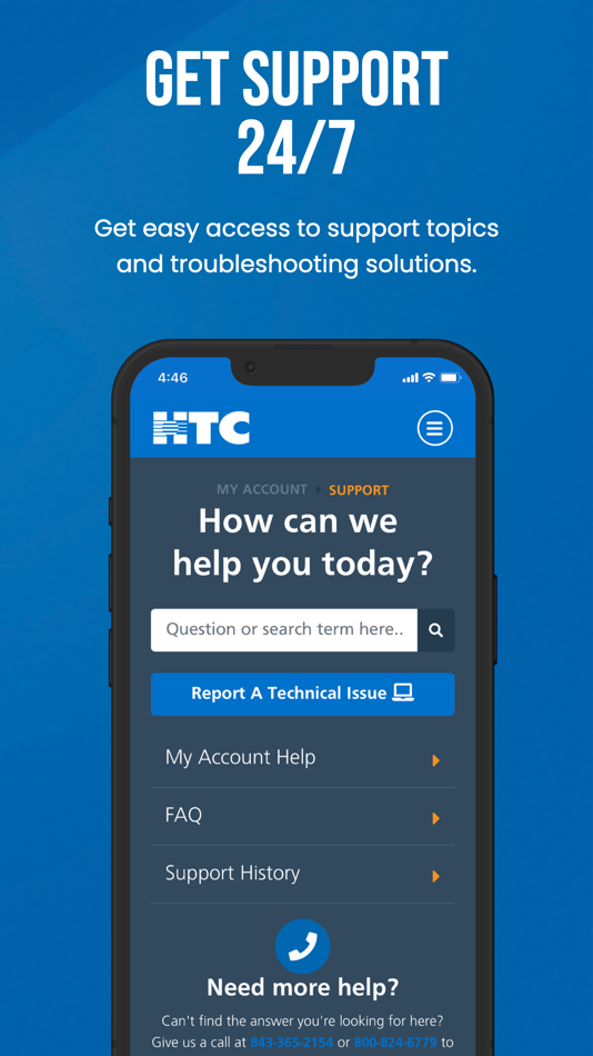 #4. HTC My Account (iOS) 由: Horry Telephone Cooperative Inc.