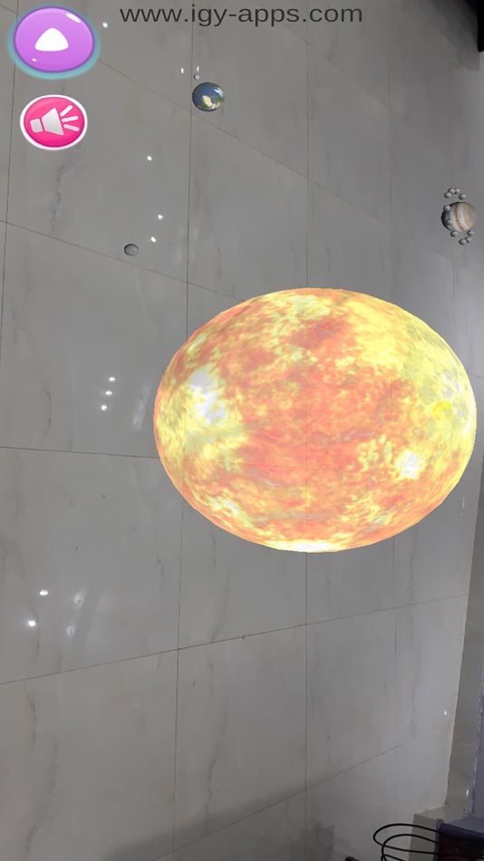 #6. Solar System AR 4D (iOS) By: Ibrahim Amer