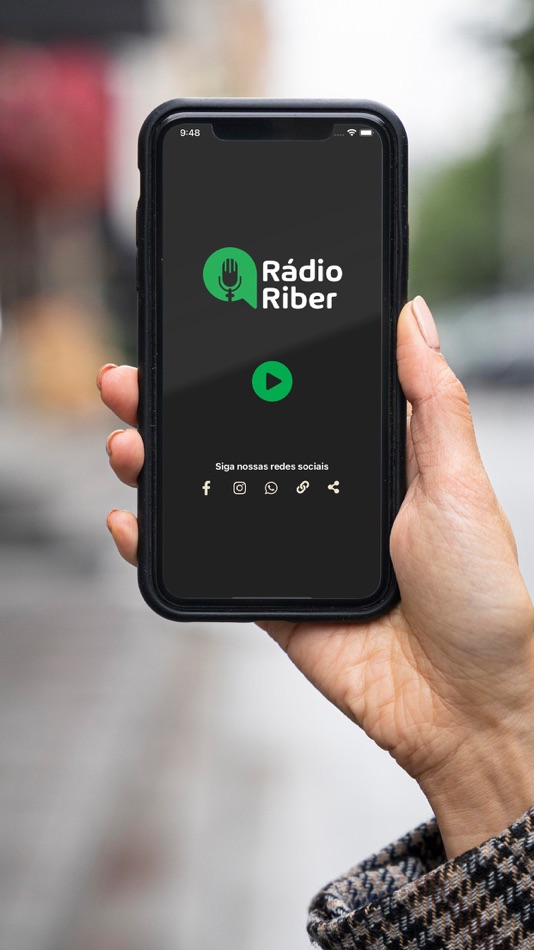 #2. Rádio Riber (iOS) Podle: Ti Indiquei Soluções Web e Mobile