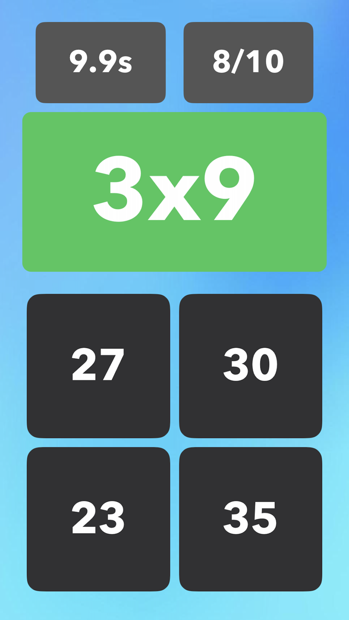 Times Tables - Test and Learn