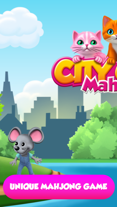 Screenshot #1 pour City Cats Mahjong