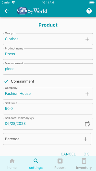 Pocket Stockroom Screenshot