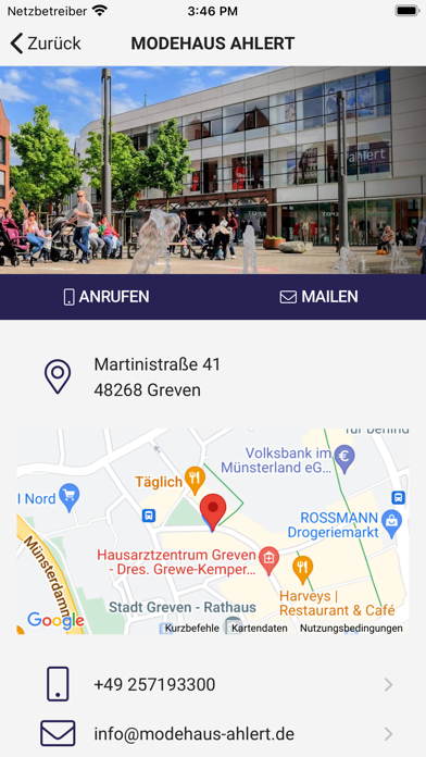 Modehaus Ahlert, Greven Screenshot