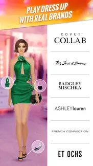 covet fashion: dress up game iphone screenshot 2