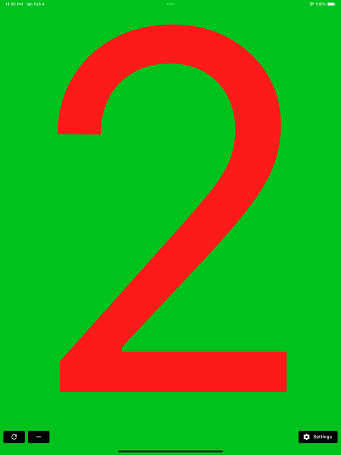 The Counter –Large Numbers-