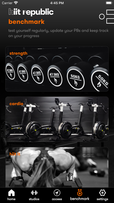 hiit republic - Member ID Screenshot