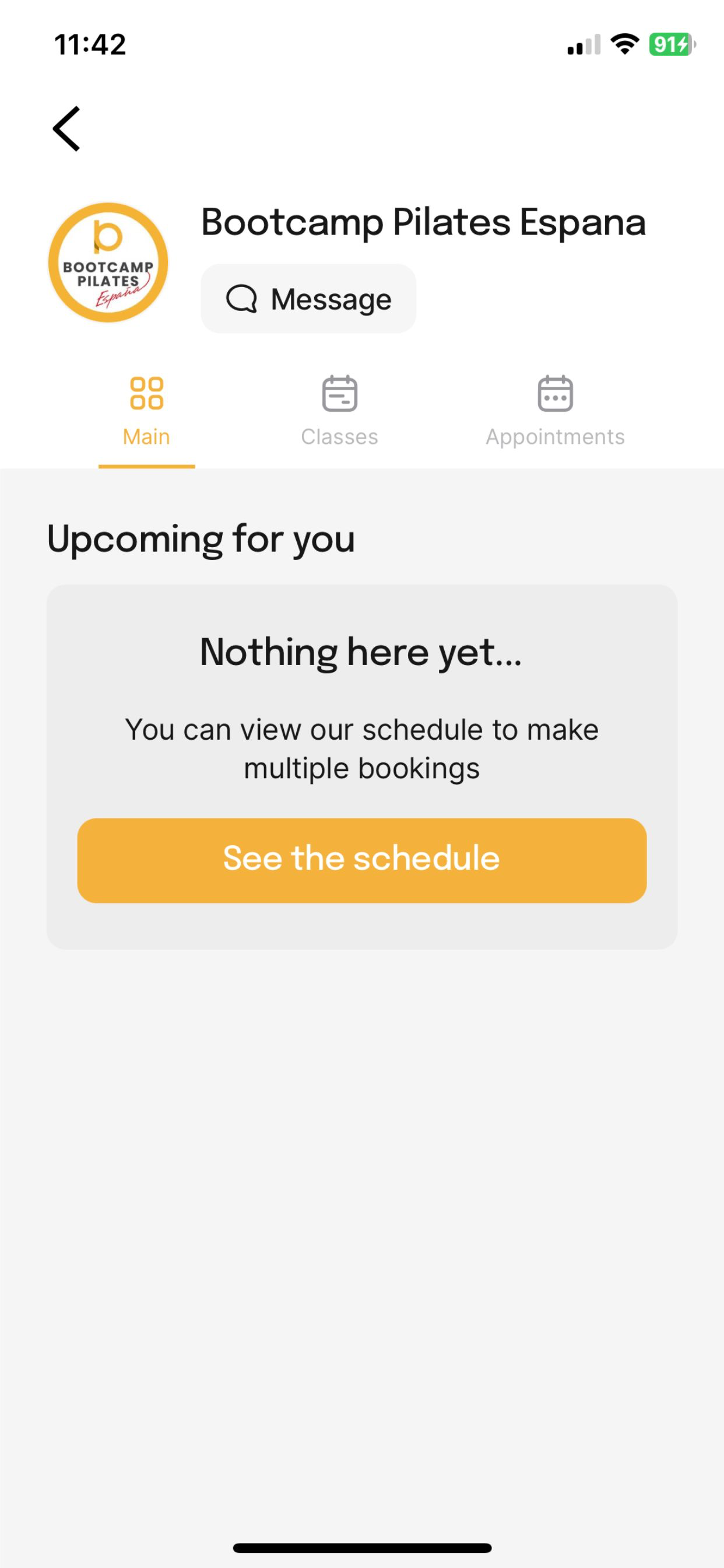 Bootcamp Pilates App screenshot 3