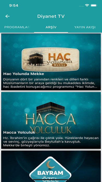 Diyanet Radyo TV Screenshot