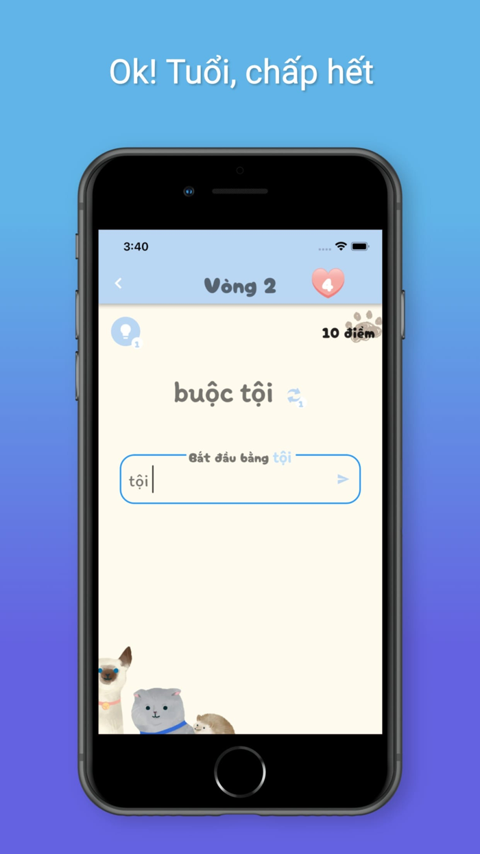 Nối từ chơi nối từ đê