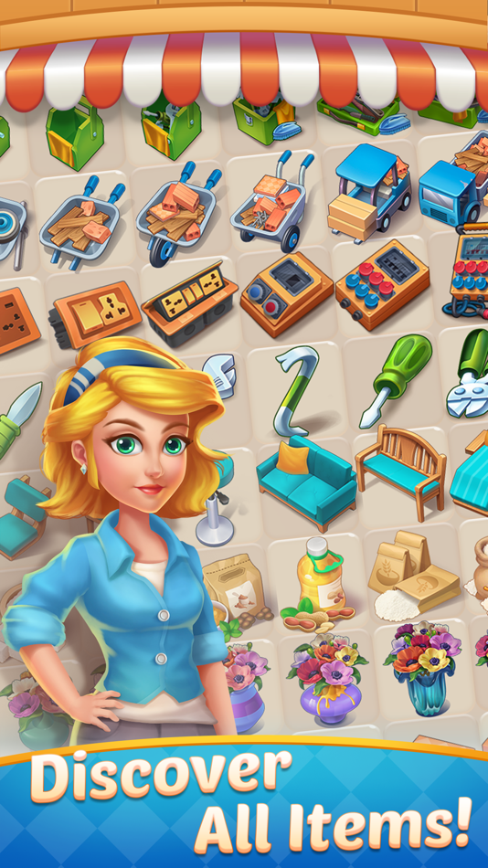#3. Merge Town : Merge Game (iOS) Podle: Hung Hoang