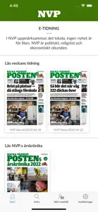 Nacka Värmdö Posten e-tidning screenshot #1 for iPhone