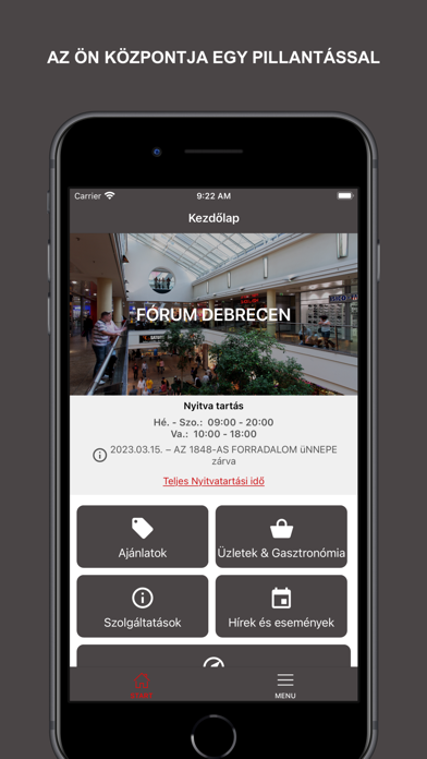 FÓRUM Debrecen Screenshot