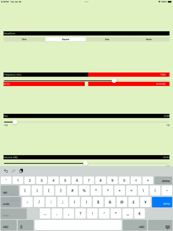 Screenshot #4 pour Oscillator