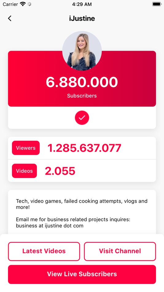 #2. Subscribers+ (iOS) 由: PT Adi Wibowo Corpora
