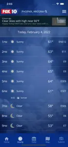 FOX 10 Phoenix: Weather screenshot #4 for iPhone