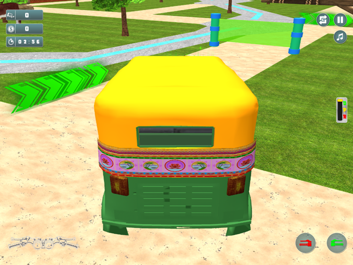 Auto Rickshaw Driving Game