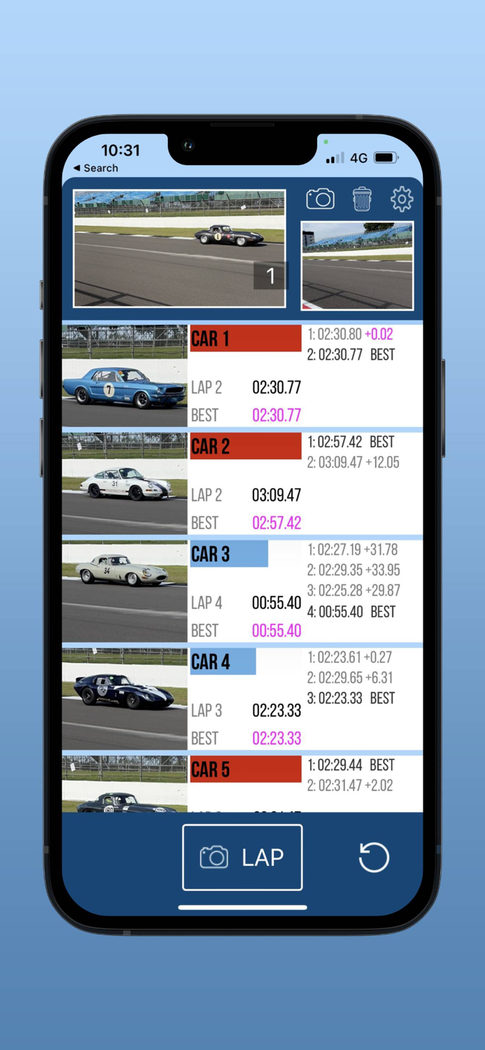 VBOX Multi-Stopwatch