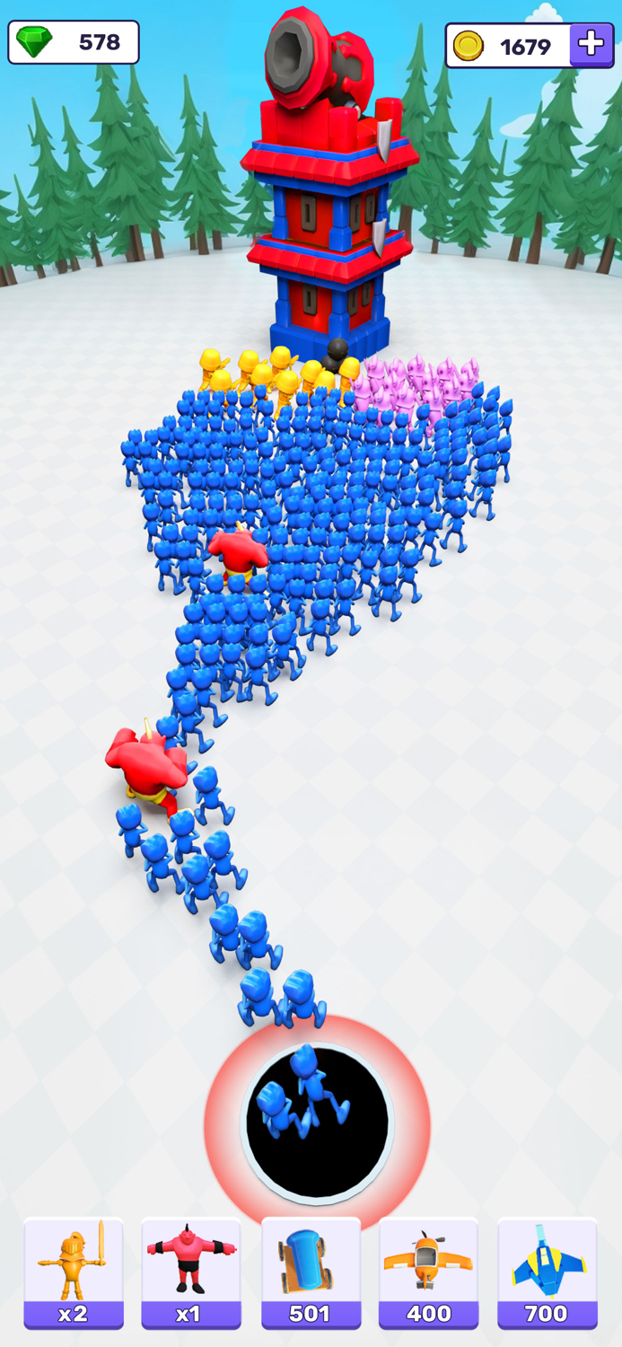 Mob Attack Black Hole