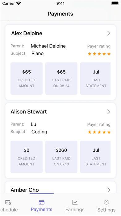 Teacher Paypad Screenshot