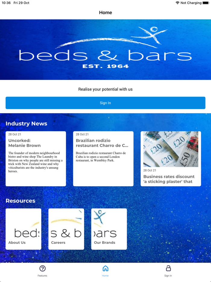 Beds and Bars