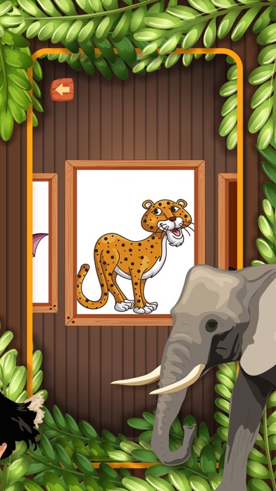 Color wild animals - Paint Screenshot