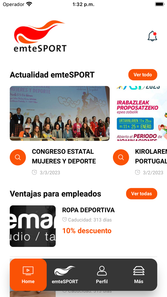 #1. emteSPORT (iOS) 由: Grupo Campus