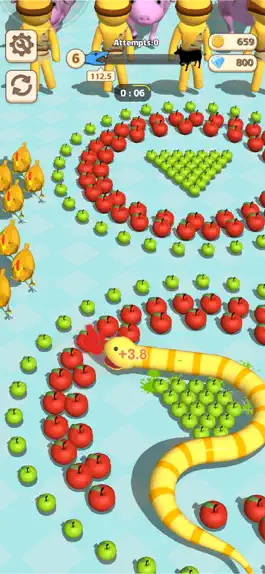 Game screenshot Worm Crusher - Snake Games apk