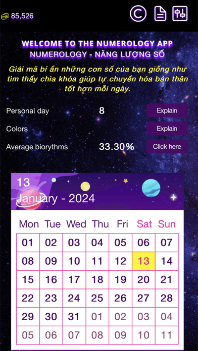 Numerology-Digital energy Screenshot